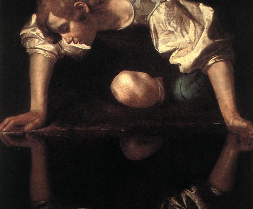 Caravaggio (attr.), Narciso, 1597-1599, Gallerie Nazionali Barberini Corsini, Roma