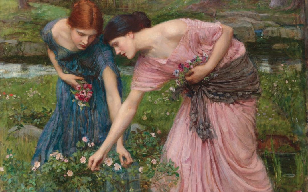John William Waterhouse, Gather ye rosebuds, 1909